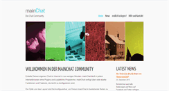 Desktop Screenshot of mainchat.net